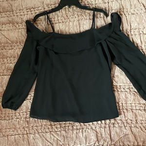 Black 1 State brand off shoulder blouse